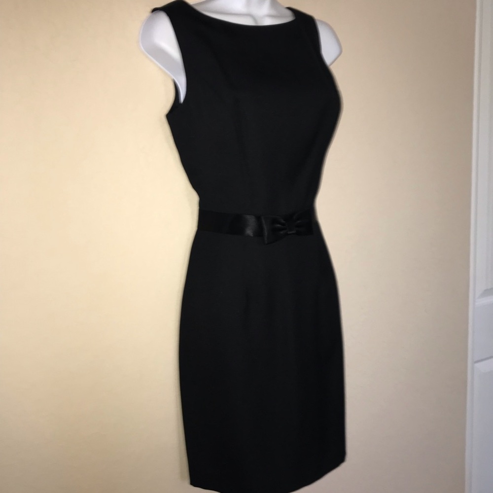 Black cocktail dress